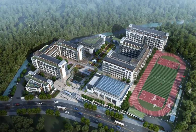杭州世外外籍人员子女学校全景图