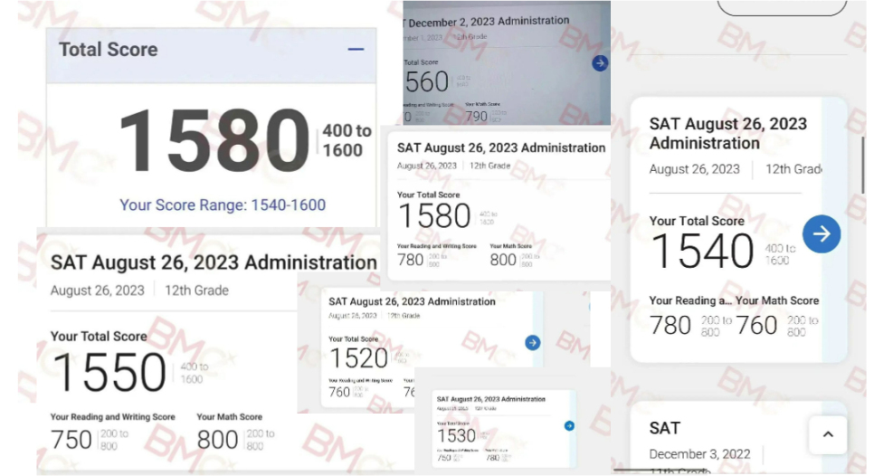 2023年BMC学员成绩单